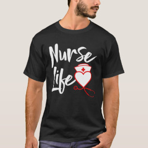 Camiseta Enfermeira As Mulheres Enfermeiras Cuidam De Estud