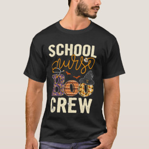 Camiseta Enfermeira Assustadora Halloween Ghost Spider Scho