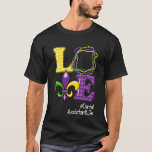 Camiseta Enfermeira Auxiliar Dentária Carnaval Leopardo Fes