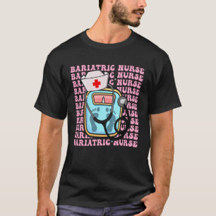 Camiseta Enfermeira Bariátrica Enfermagem RN Garota Coquete