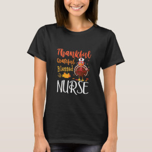 Camiseta Enfermeira bonita Turquia Doutor Graças Feliz