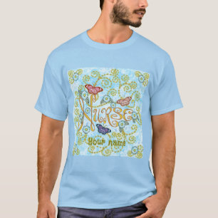 Camiseta Enfermeira Borboleta