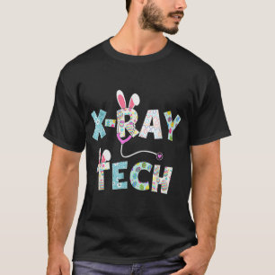 Camiseta Enfermeira Bunny Ears Happy E, Páscoa Bela X Ray T