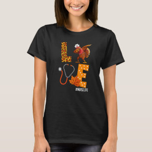 Camiseta Enfermeira Cachorro Turca Dabbing Stethoscope Than