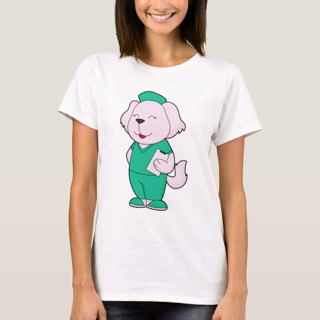 Camiseta Enfermeira Canina (Frente)