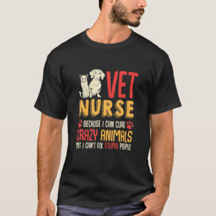 Camiseta Enfermeira Cão Cachorro Sloth Rabbit Peixe Tartar