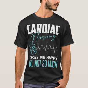 Camiseta Enfermeira Cardíaca Enfermeira Sarcástica Enfermei