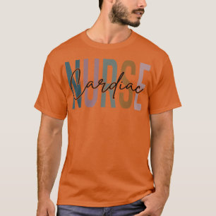 Camiseta Enfermeira Cardíaca Enfermeira Vírgula Vírgula Enf