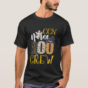 Camiseta Enfermeira CCN Boo Crew Halloween Costume Boo Ghos
