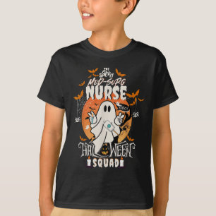 Camiseta Enfermeira Cirúrgica Spooky Halloween Med
