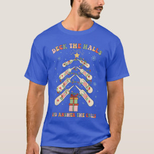 Camiseta Enfermeira CNA engraçada Natal médico Xmasrees Enf