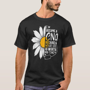 Camiseta Enfermeira Cna Para Mulheres Anjos Enfermeiras Esc