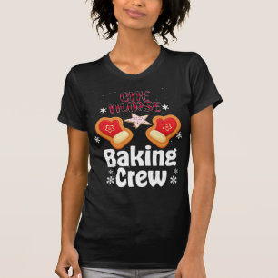 Camiseta Enfermeira CNE Baking Crew, família de Natal