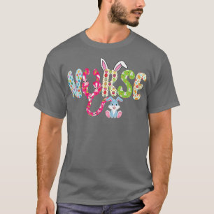 Camiseta Enfermeira Coelhinho de Ovo Enfermeiro Engraçado F