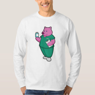 Camiseta Enfermeira com Medicina