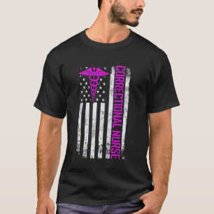 Camiseta Enfermeira Correccional Departamento de Enfermagem