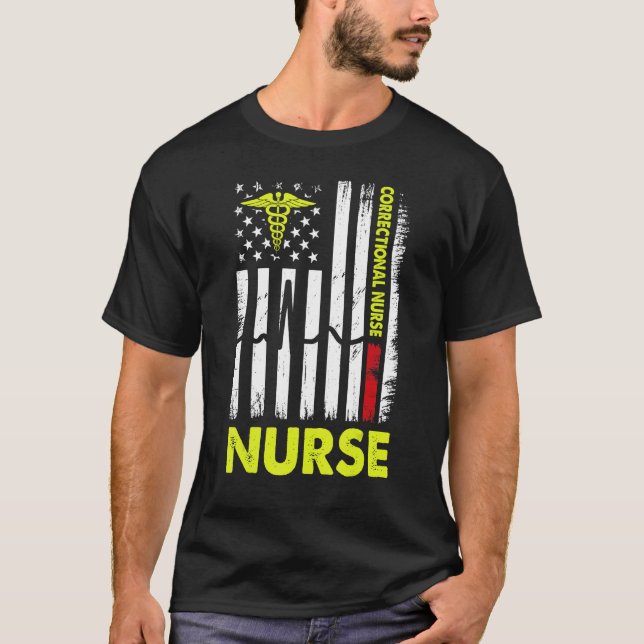 Camiseta Enfermeira Correcional (Frente)