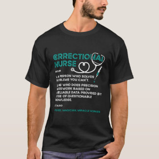 Camiseta Enfermeira Corretiva Correção de Enfermeiro Penite