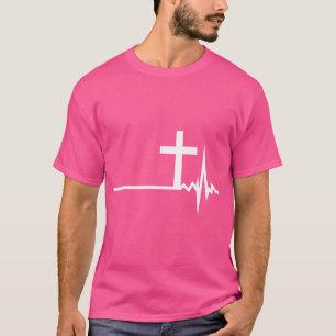 Camiseta Enfermeira Cristã Doutor Deu Fé Bíblia a Deus Orgu