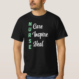 Camiseta Enfermeira Cuida Inspira Cura