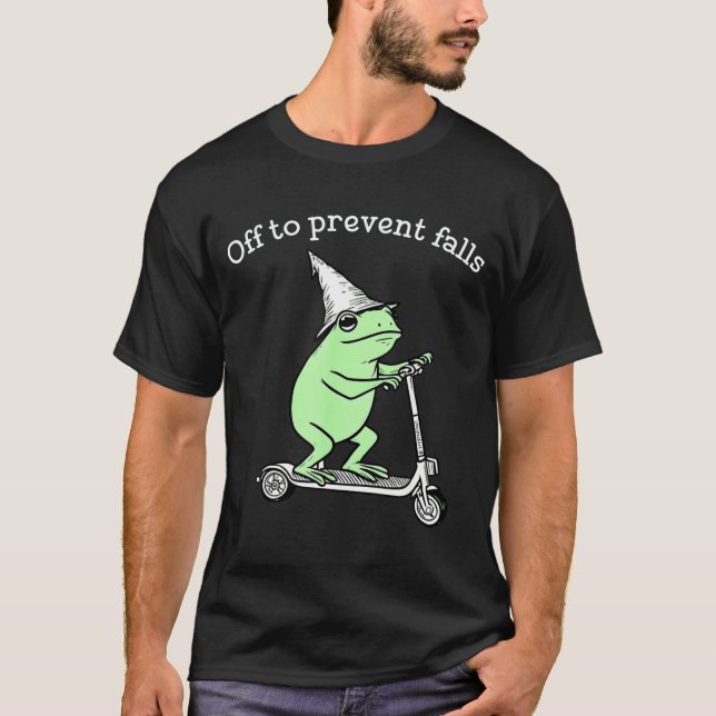 Camiseta Enfermeira Cute Fall Prevention Spt Pta (Frente)