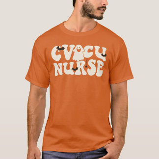 Camiseta Enfermeira CVICU Enfermeira Halloween Enfermeira C