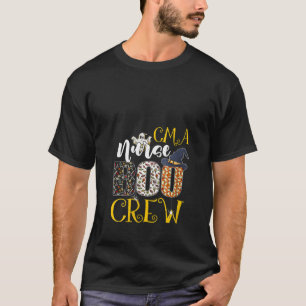 Camiseta Enfermeira da CMA Enfermeira Boo Crew Halloween Fi