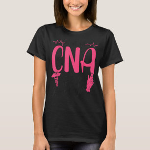 Camiseta Enfermeira da CNA Certified Nursing Assistant Eu s