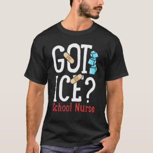 Camiseta Enfermeira da Escola de Gelo Engraçada