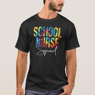 Camiseta Enfermeira da escola, esquadra, dia de homenagem,