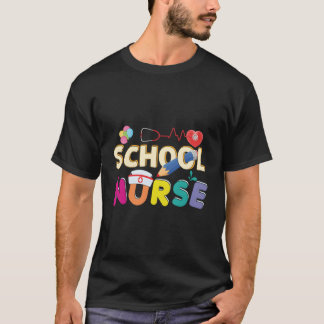 Camiseta Enfermeira da escola primária de volta à enfermage