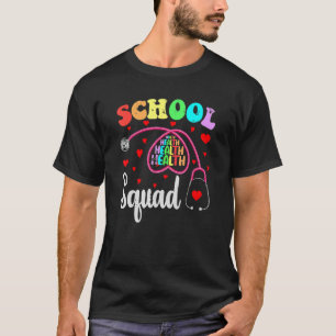 Camiseta Enfermeira da escola primária de volta à escola