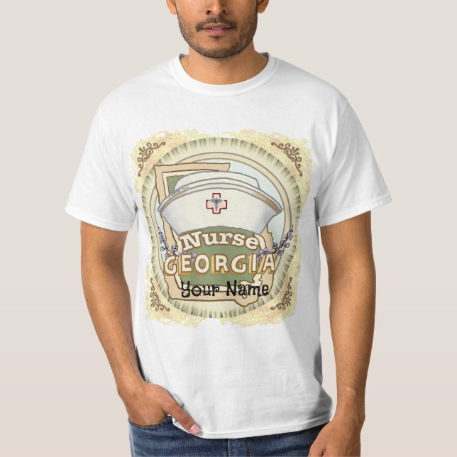 Camiseta Enfermeira da Geórgia (Frente)