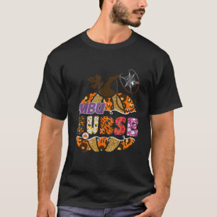 Camiseta Enfermeira da MBU - Medicina Leopardo-de-Abóbora-d