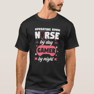 Camiseta Enfermeira Da Sala De Operação Por Jogador Do Dia