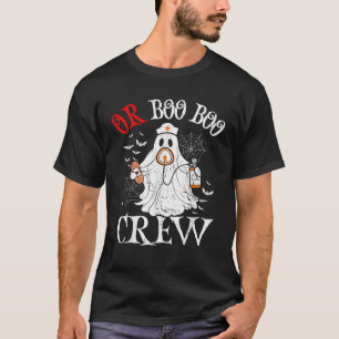 Camiseta Enfermeira da sala de operações Boo Crew Vintage H
