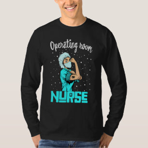Camiseta Enfermeira da sala de operações, Rosie, A Nursina