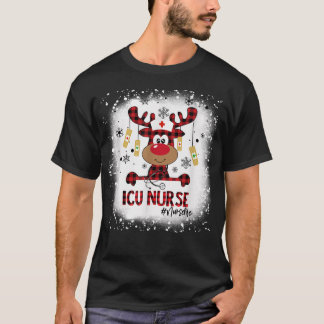 Camiseta Enfermeira da UCI Reindeer no Natal Pajama Xmas