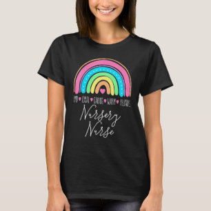 Camiseta Enfermeira da Unidade de Recém-Nascidos Equipe de