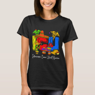 Camiseta Enfermeira da unidade de terapia intensiva UTI cin