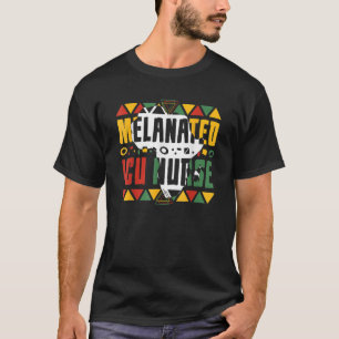 Camiseta Enfermeira da UTI Melanizada História Negra Mês In
