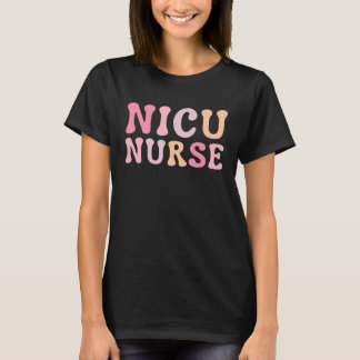 Camiseta Enfermeira da UTIN Enfermeira Neonatal de Cuidados