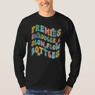 Camiseta Enfermeira da UTIN Neonatal Prematuros Enfaixes &
