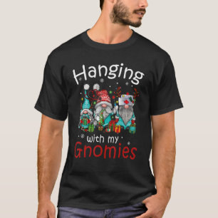 Camiseta Enfermeira da UTIN Nomes de Natal Pendurados Com M