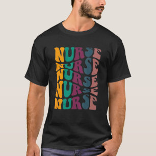 Camiseta Enfermeira da Vida Retro Futura Dia das Enfermeira