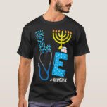 Camiseta Enfermeira de Amor Hanukkah Enfermeiras Judias Cha<br><div class="desc">Enfermeira de Amor Hanukkah Enfermeiras judaicas Chanukah PJs Pajama Women 1</div>