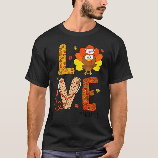 Camiseta Enfermeira de Amor Menor Enfermeira MBU Enfermeira (Frente)