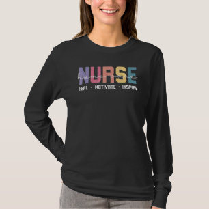 Camiseta Enfermeira de assistência domiciliar Amor Inspira