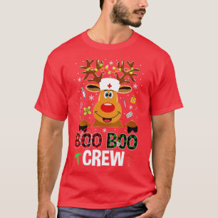 Camiseta Enfermeira de Boo Boo de Natal