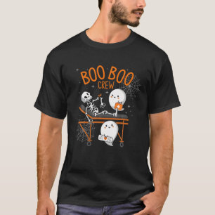 Camiseta Enfermeira de Boo Boo Enfermeira Halloween Figurum